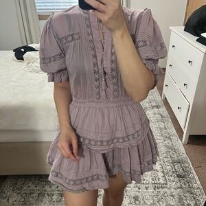 Aritzia Sunday best brier dress lavender